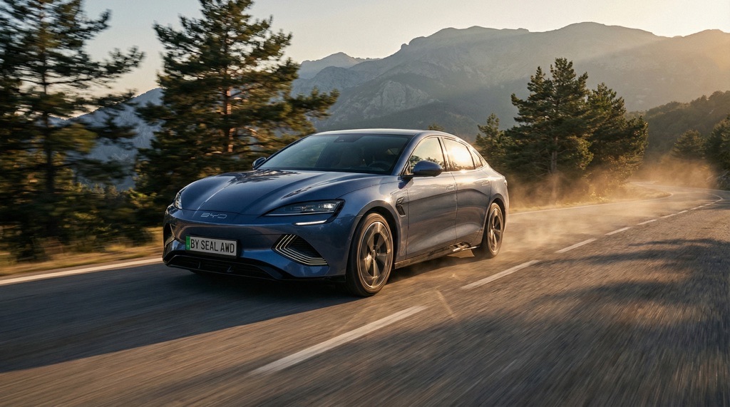 BYD Seal Review (2026): Real Range, Charging & Verdict 5 BYD Seal AWD performance driving