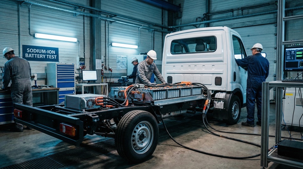 CATL Tectrans II sodium-ion battery pack for commercial vehicles