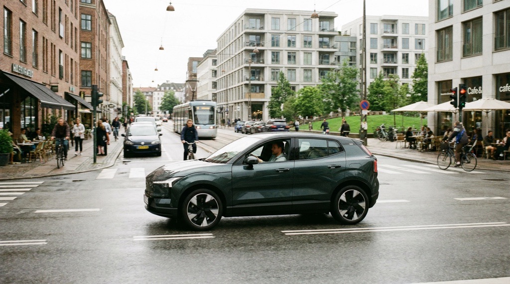 Compact electric car for daily urban commuting