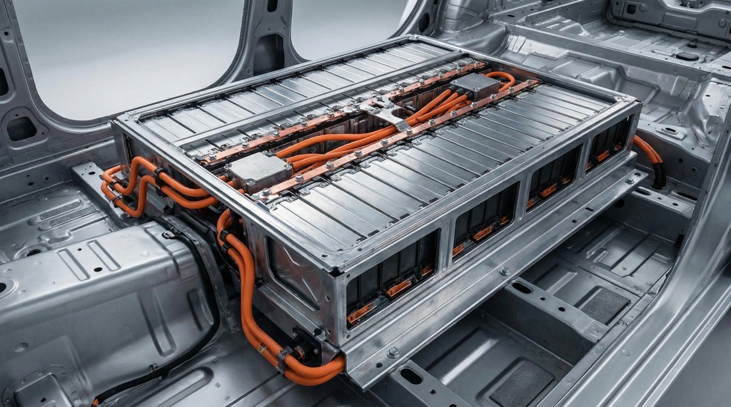 Electric vehicle battery pack and thermal management