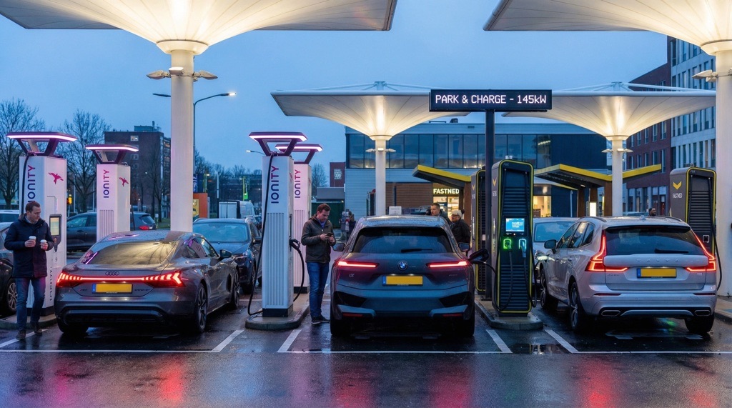 BYD's 270% Europe Sales Surge in 2025 Outpaces Tesla's 27% Decline – Closing the Gap on Market Leadership 6 Electric and plug-in hybrid vehicles charging in Europe