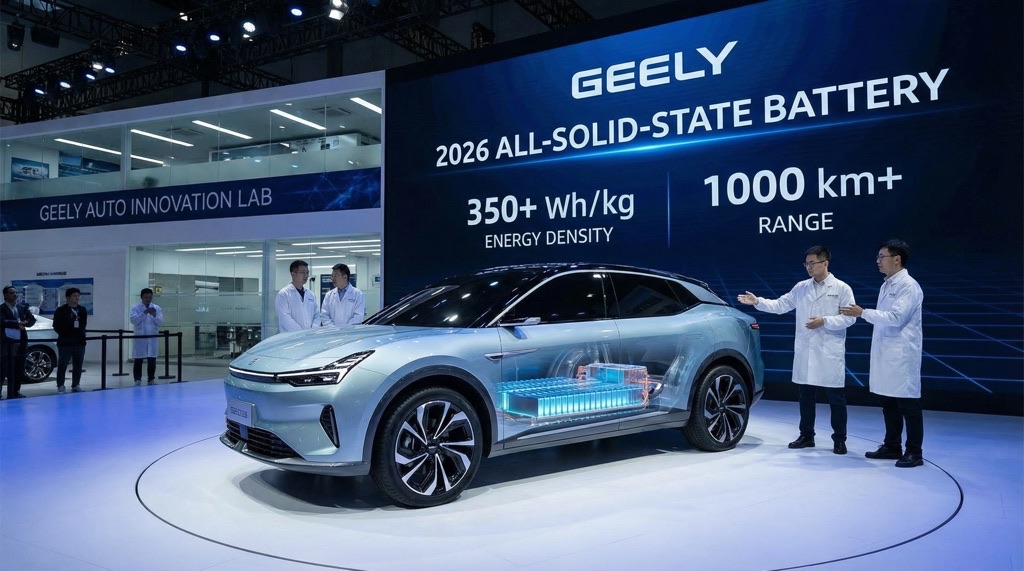 Geely Solid Stat Batteries 2026