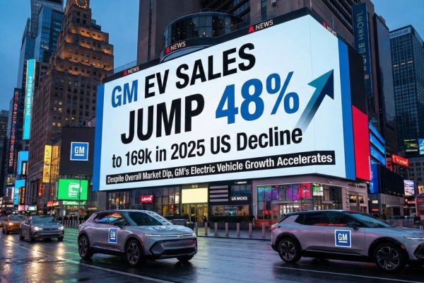 GM EV sales 2025