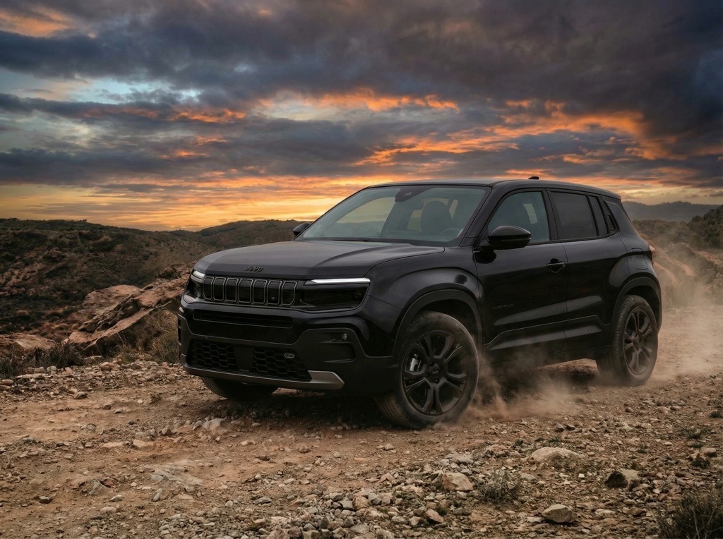 Jeep Brings a Refreshed and Electrified Lineup to the Brussels Auto Show 4 Jeep Avenger Black Edition