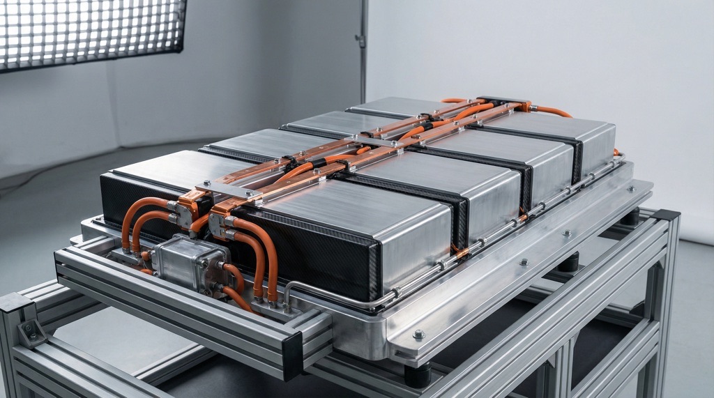 Lucid high-voltage battery and efficiency technology