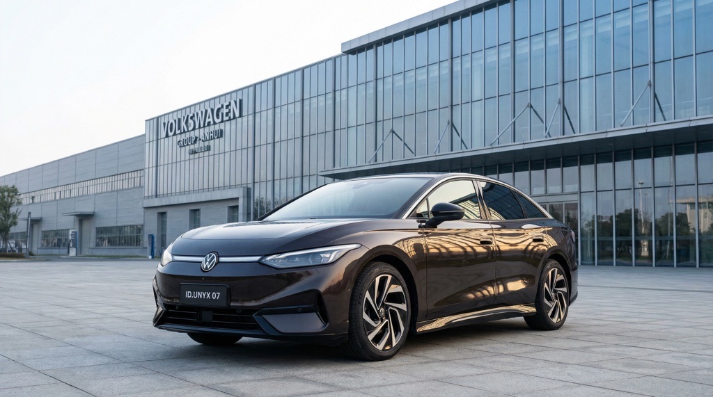 Volkswagen ID.UNYX 07 electric sedan enters production in China