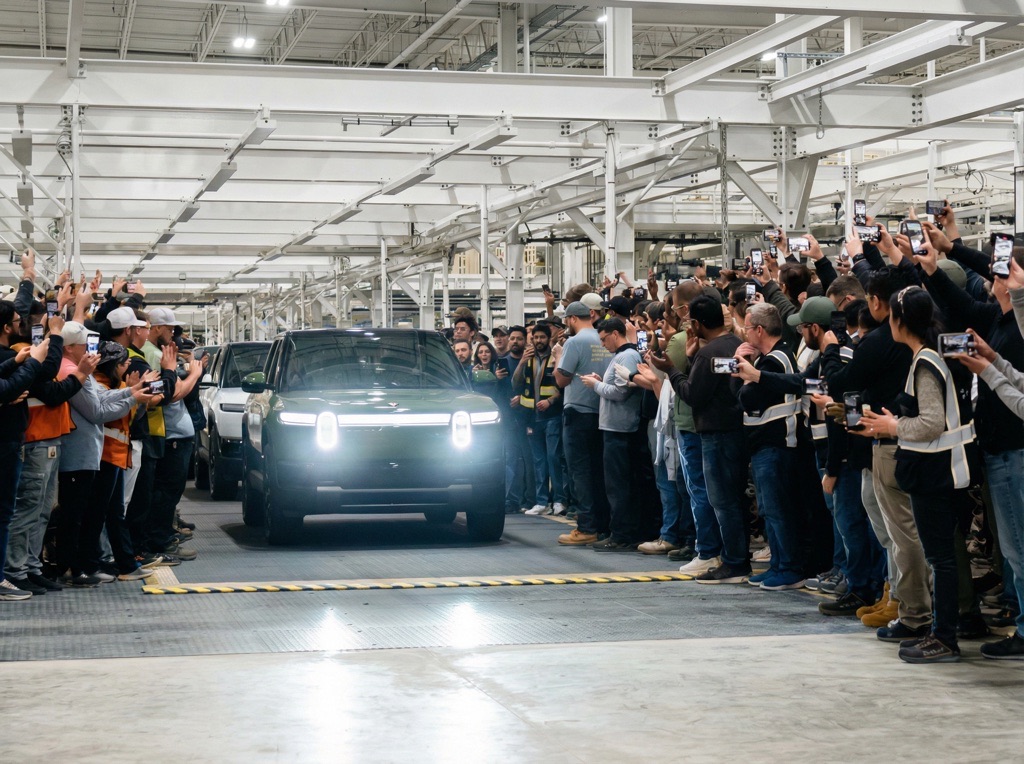 Rivian R2 Production Starts