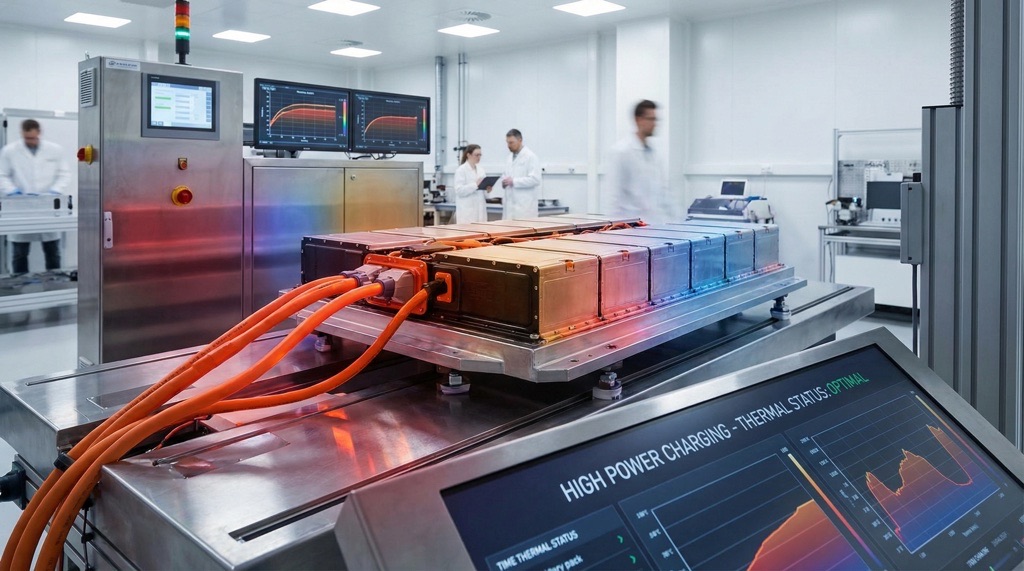 Sodium-ion battery high-power charging with low thermal rise