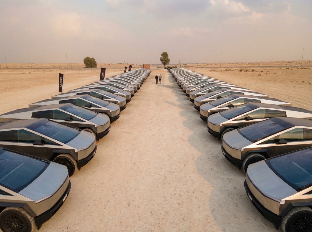 Tesla Cybertruck Launches in UAE with 63 Deliveries as US Sales Drop 48% to 20,237 Units in 2025 3 Tesla Cybertruck UAE