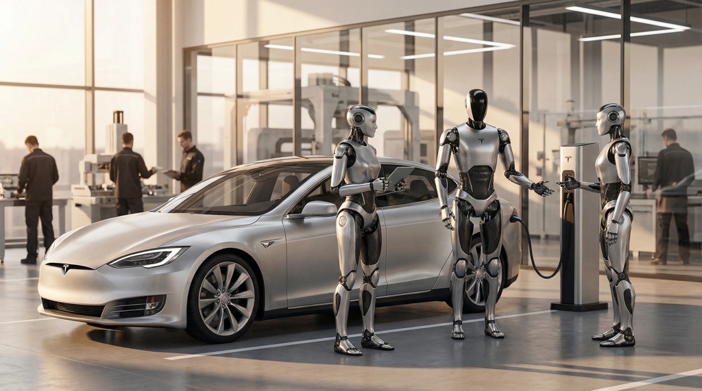 Tesla Ends Model S and X Production in Q2 2026 to Produce 1 Million Optimus Robots Yearly 6 Tesla future strategy focusing on robotics and electric mobility