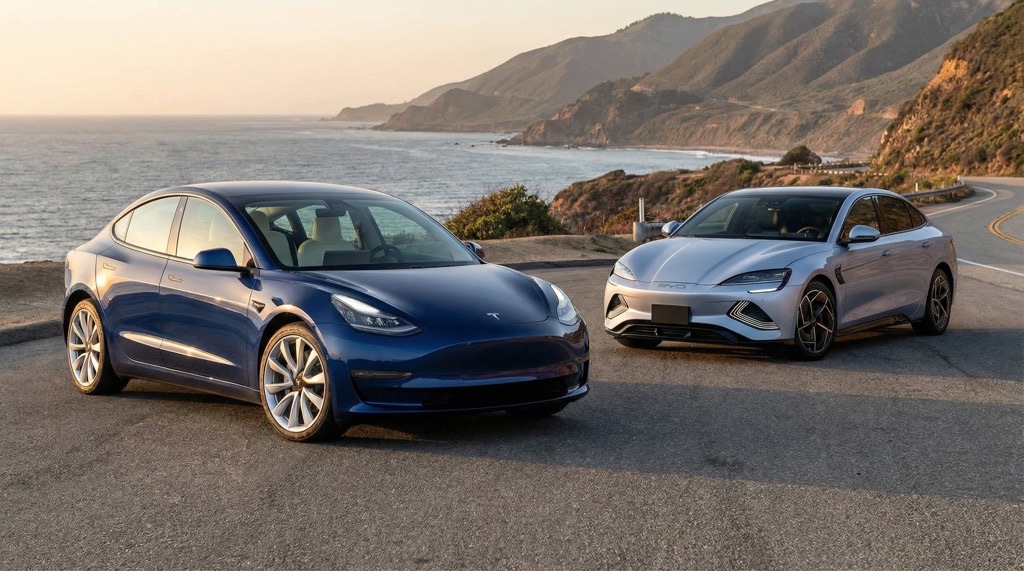 Tesla Model 3 vs BYD Seal