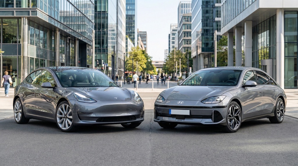 Tesla Model 3 vs Hyundai Ioniq 6 (2026)
