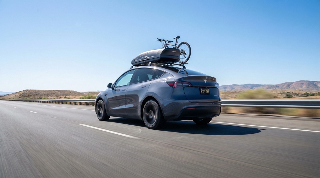 Tesla Model Y vs Ford Mustang Mach-E (2026): Range, Charging, Price & Verdict 3 Tesla Model Y real-world highway range test