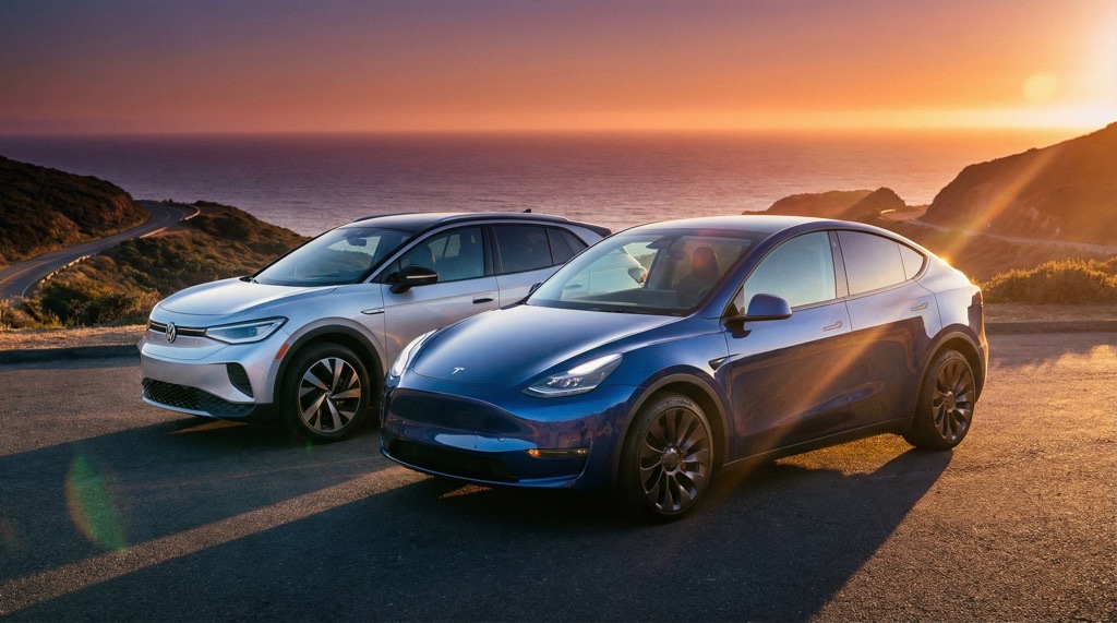 Tesla Model Y vs Volkswagen ID