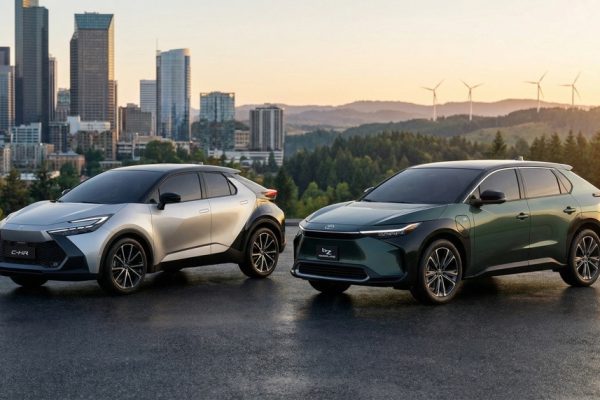 Toyota expands electric vehicle lineup in the US for 2026 with C-HR and bZ Woodland