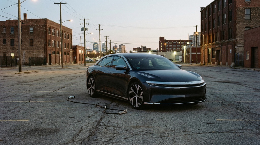 Used electric car without charging access