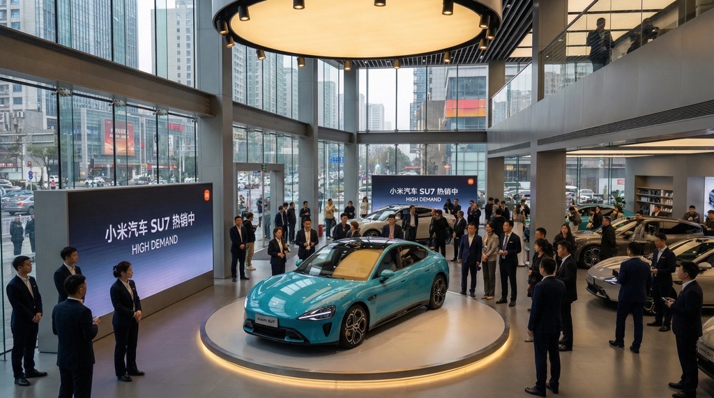 Xiaomi SU7 outsells Tesla Model 3 in China with record 2025 deliveries