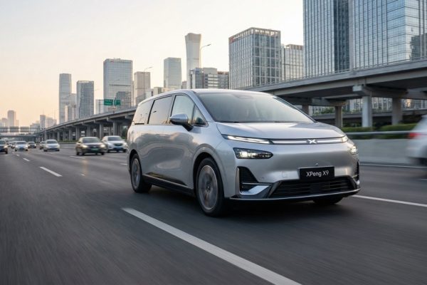 XPeng X9 2026 battery electric seven-seater exterior