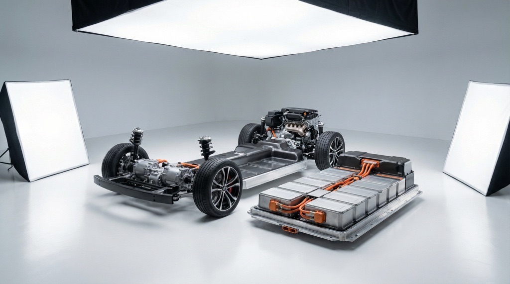 XPeng X9 extended-range electric powertrain