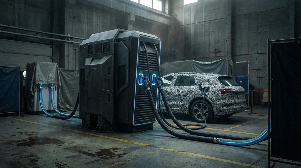 BYD 1500 kW charger megawatt flash charging