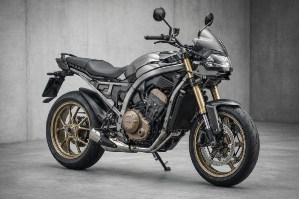 Honda's patent for an electric motorcycle