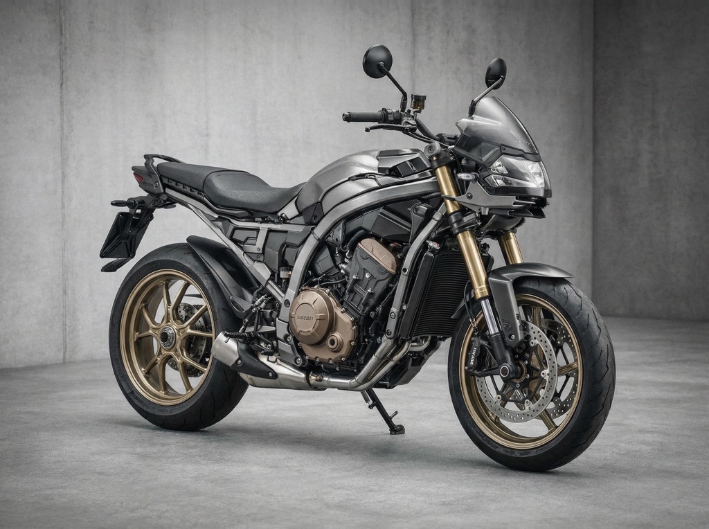 Honda's patent for an electric motorcycle