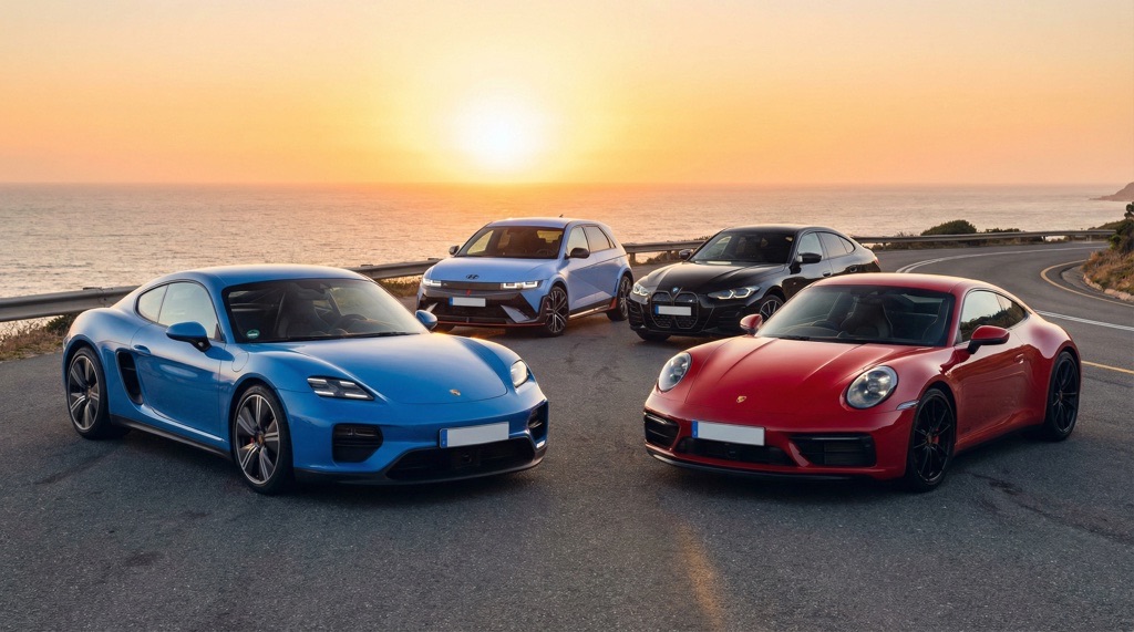 Porsche Eyes Cancellation of Electric 718 Cayman and Boxster After 7 Years and €1.8B Profit Loss 6 Porsche 718 EV (Potential) vs Hyundai Ioniq 5 N vs BMW i4 M50 vs Porsche 911 Hybrid (GTS)