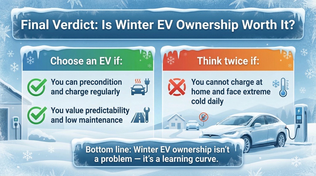 Final Verdict: Is Winter EV Ownership Worth It?