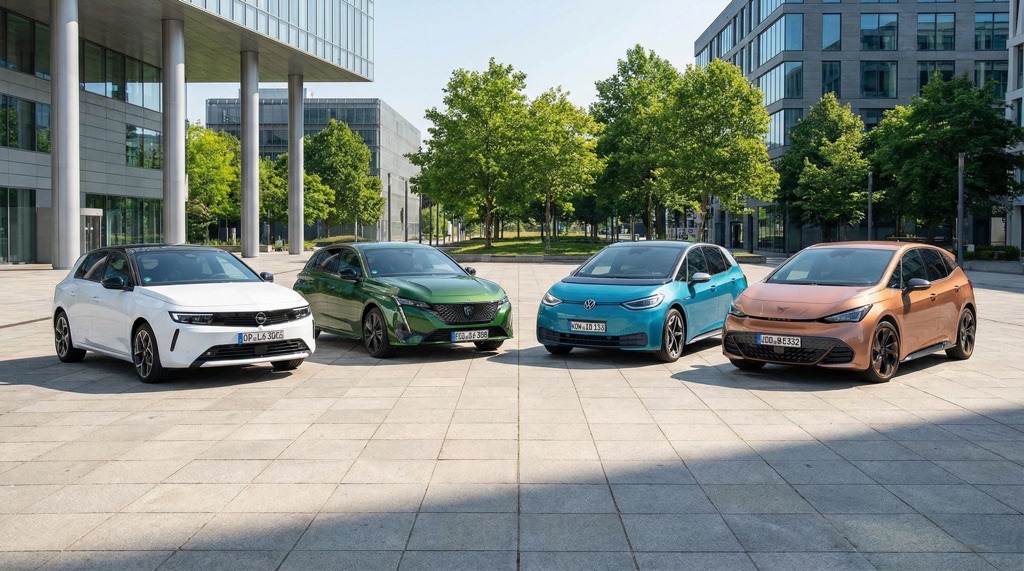 2026 Opel Astra Electric Offers 454 km Range at Same €37,990 Price 5 Opel Astra Electric, Peugeot e-308, VW ID.3, Cupra Born