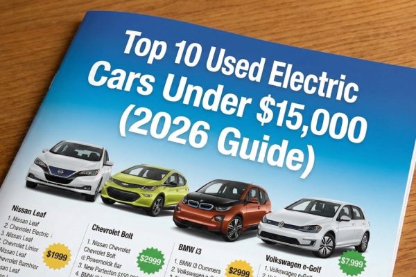 Top 10 Used Electric Cars Under $15,000 (2026 Guide)