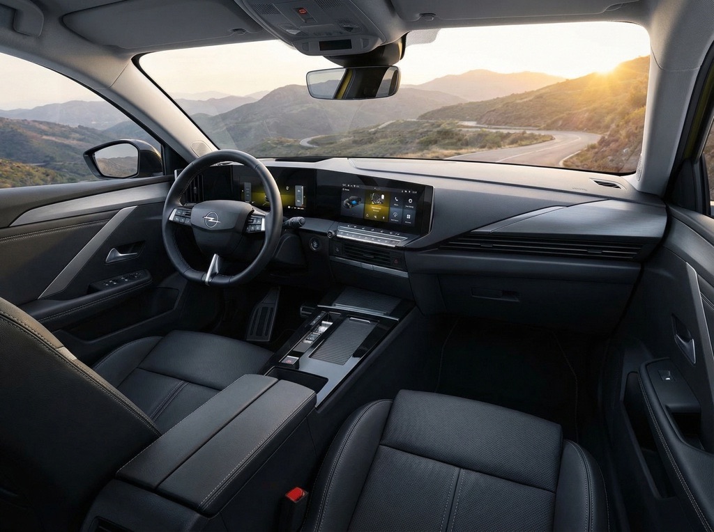 2026 Opel Astra Electric Offers 454 km Range at Same €37,990 Price 4 2026 Opel Astra Electric Interior