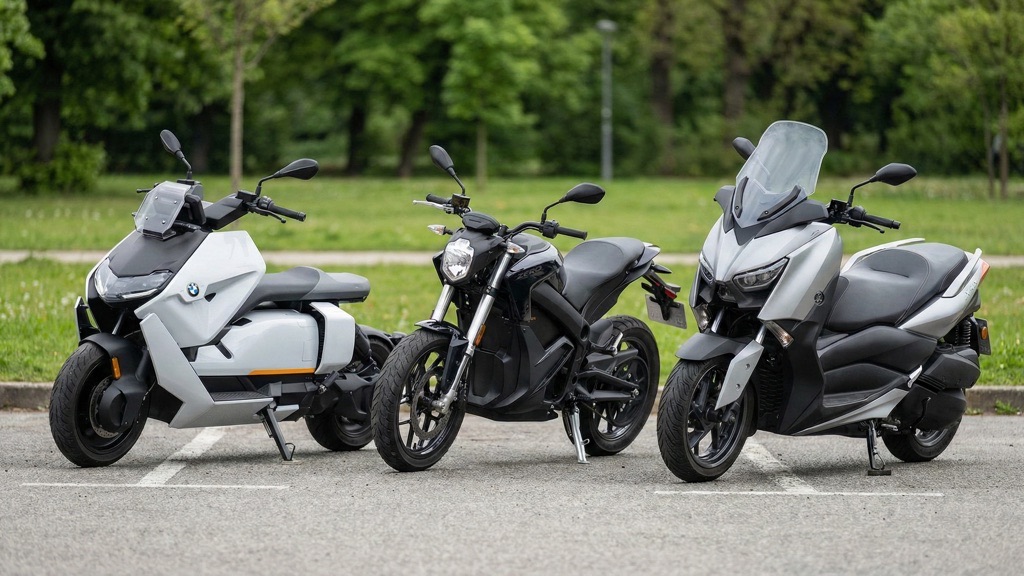BMW CE 04 vs Electric and Gas Alternatives