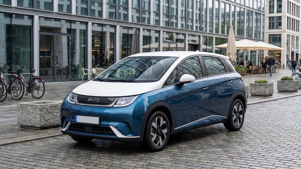 2026 BYD Dolphin Exterior in European City