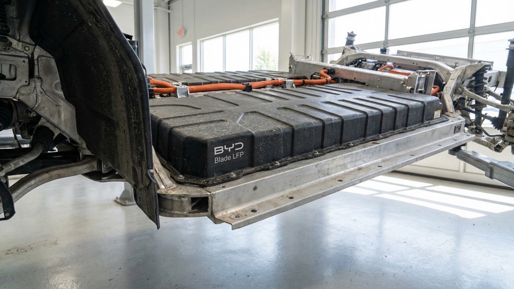 BYD Dolphin Review (2026): Real-World Range, Charging, Residual Value & Ultimate Verdict 2 BYD Blade LFP Battery and EV Platform