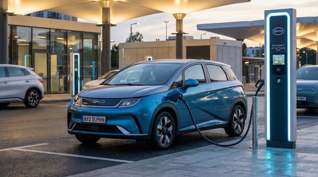 BYD Dolphin fast charging with Blade LFP battery