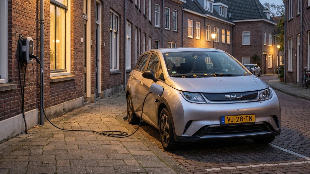 BYD Dolphin Review (2026): Real-World Range, Charging, Residual Value & Ultimate Verdict 8 BYD Dolphin in Daily Home Charging Scenario