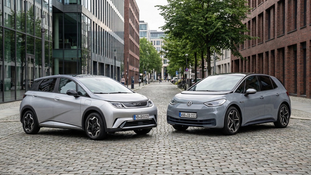 BYD Dolphin vs Volkswagen ID.3 2026 Comparison