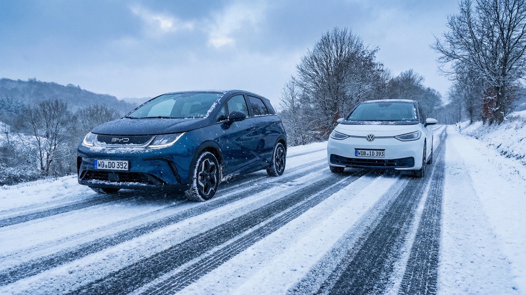 Winter Range Test – Dolphin vs ID.3