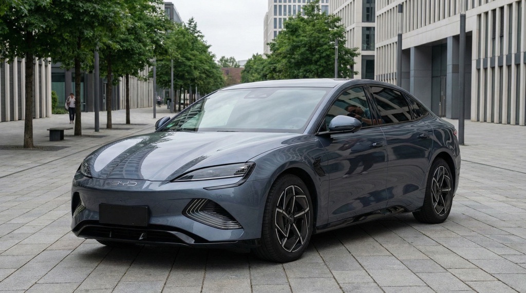 BYD Seal electric sedan exterior design