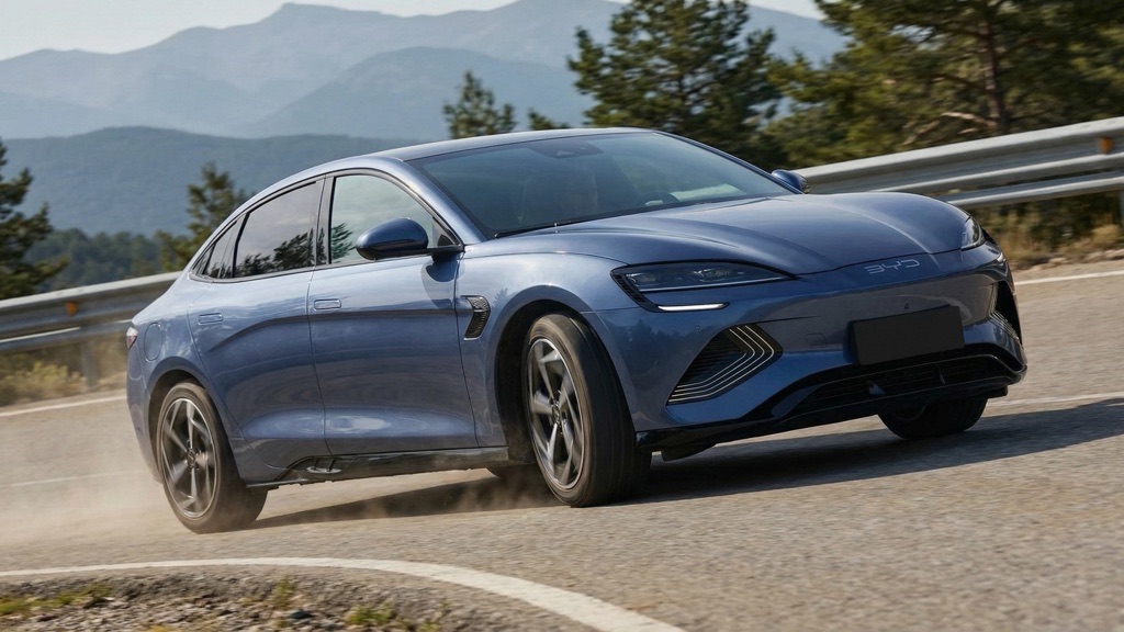 BYD Seal AWD Performance Driving