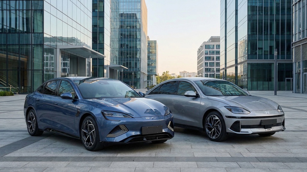 BYD Seal vs Hyundai Ioniq 6 2026 Comparison