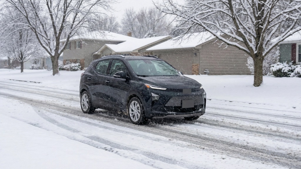 Best Electric Cars Under $25,000 (2026): The Smart Buyer’s Guide With Real Numbers 3 Chevrolet Bolt EUV Winter Driving Conditions