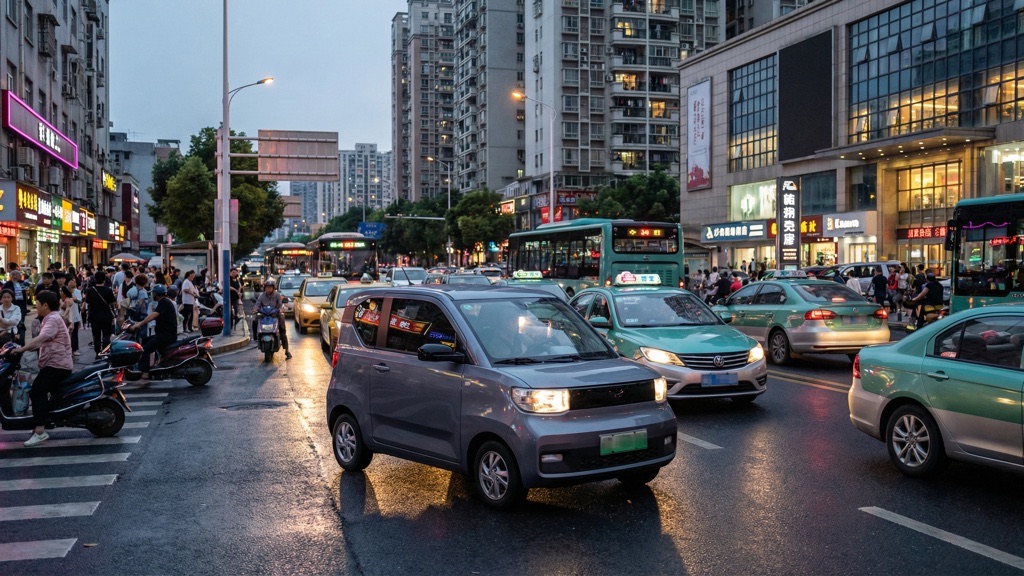 Urban Hatchback EV in Competitive Chinese Market