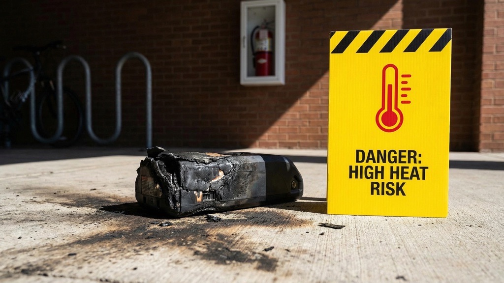 E-Bike Battery Heat Exposure Risk