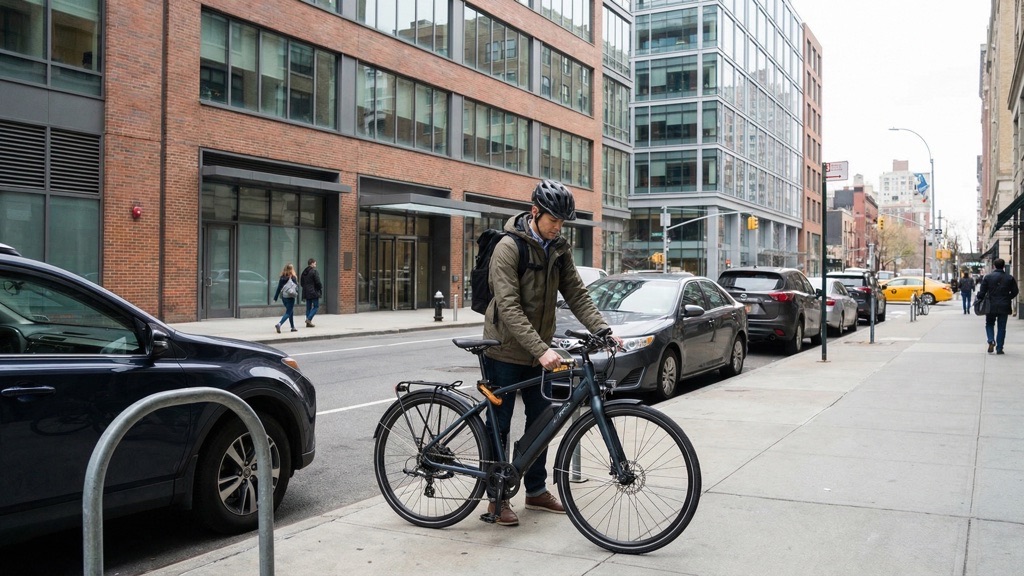 Replacing Car Trips with an E-Bike