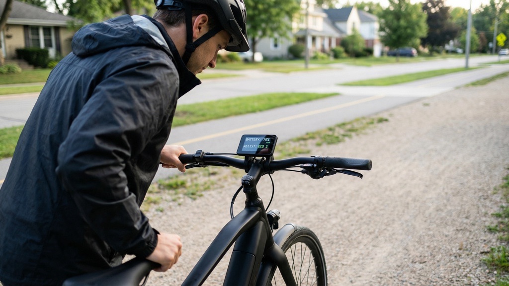 Checking E-Bike Battery and Range