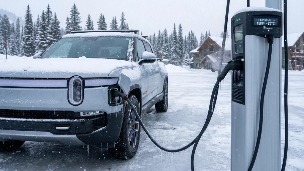Electric Car Charging in Cold Weather