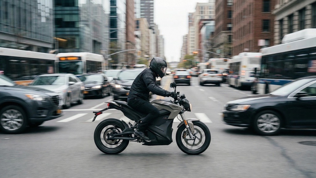 Electric Motorcycle Maintenance Costs Explained (2026): Real Ownership, Service Reality & 5-Year Cost Breakdown 3 Electric Motorcycle in Daily Urban Commute