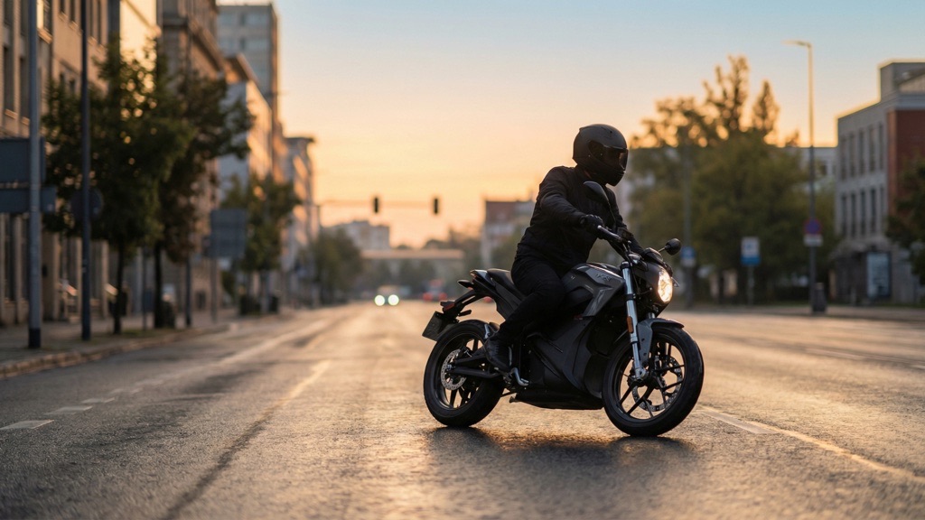 Electric Motorcycle Buying Guide 2026: The No-Regret Switch to Electric 11 Electric Motorcycle Daily Commute at Sunrise