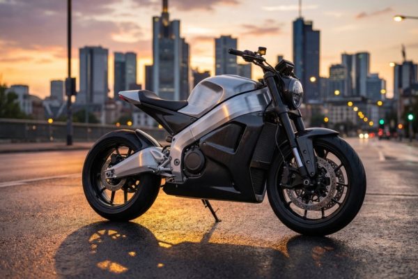 Electric Motorcycle in Urban Commuting Environment